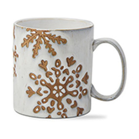 winter snowflake mug