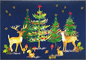 woodland wonder small boxed holiday cards