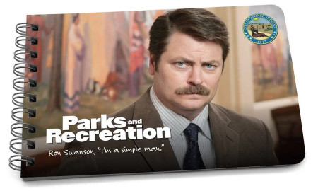 parks & recreation: ron swanson quote book