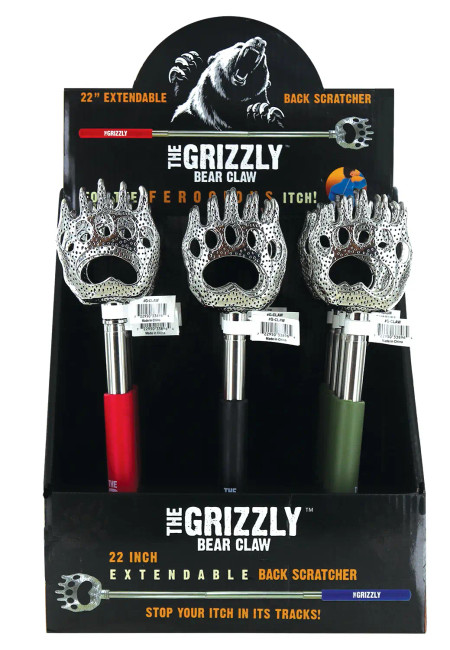 the grizzly extendable back scratcher