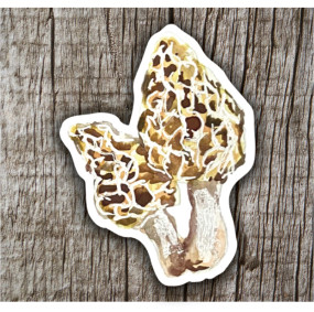 morel mushroom sticker