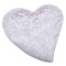 marshmallow lavender heart heat pad