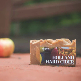 holland hard cider bar soap