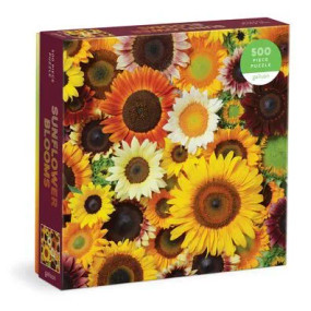 sunflower blooms 500 piece puzzle 