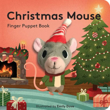 christmas mouse finger puppet book