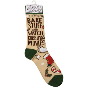 let's bake stuff womens socks