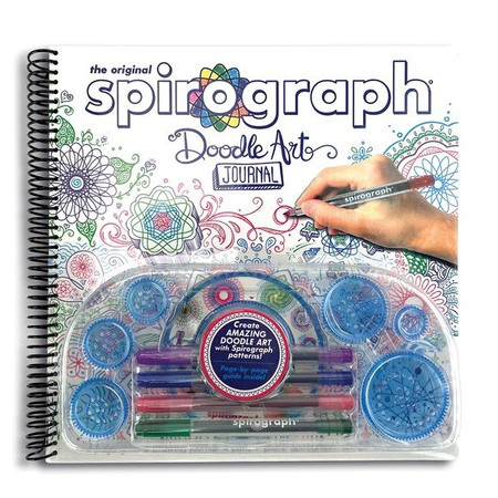 spirograph doodle art journal