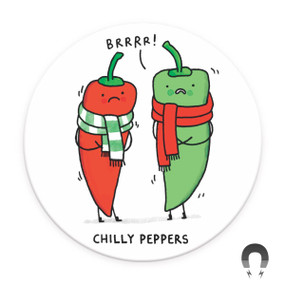 chilly peppers magnet