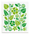 green garden swedish dishcloth