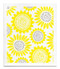 yellow sunflower swedish dishcloth