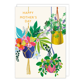 plants mother's day card