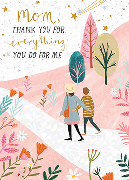 everything you do mother's day card