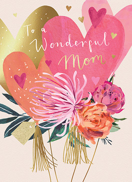 wonderful mom mother's day card