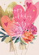 birthday bouquet birthday card