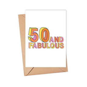 50 and fabulous | birthday