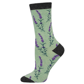 lovely lavender womens bamboo socks