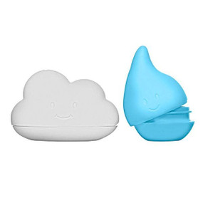 cloud & droplet bath toys