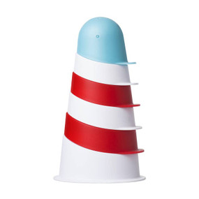 lighthouse stacking cups bath toys