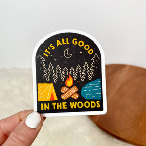 all good in the woods sticker
