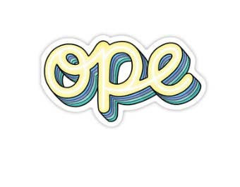 Ope Ope Sticker for Sale by kkerstingshop