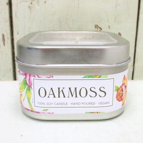 8 oz oak moss candle