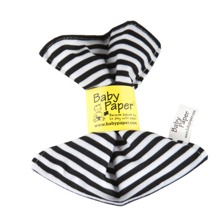 baby paper, black and white stripe
