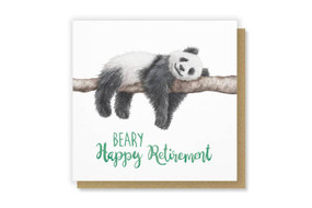beary happy retirement card
