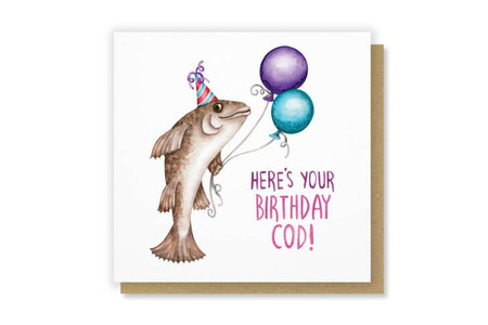 birthday cod birthday card