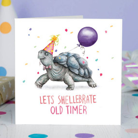 let's shellebrate birthday card