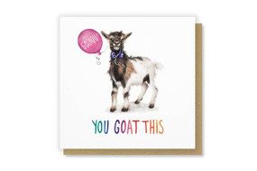 you goat this encouragement card