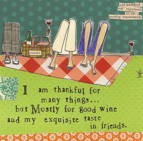 wine therapy cocktail napkin