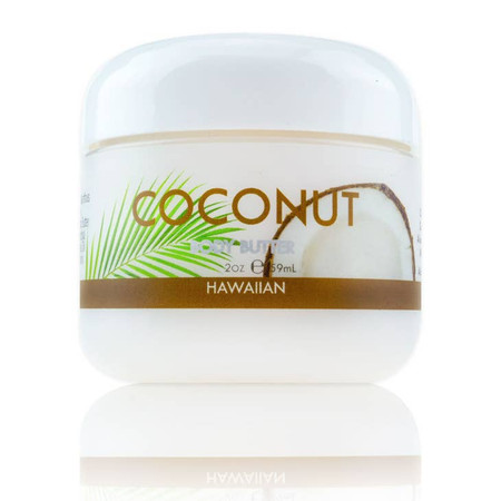 body butter with aloe, coconut