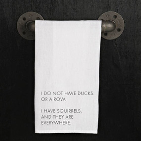 I do not have ducks dish towel