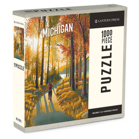 michigan walk in the woods 1000 piece puzzle