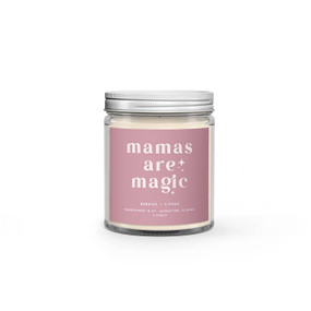 mamas are magic hand poured candle