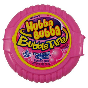 bubble gum tape