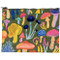 mushrooms zipper pouch