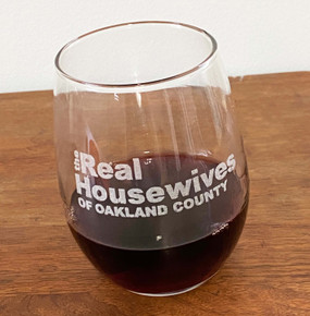 real housewives of oakland county wine glass