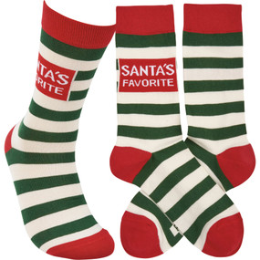 santa's favorite womens socks