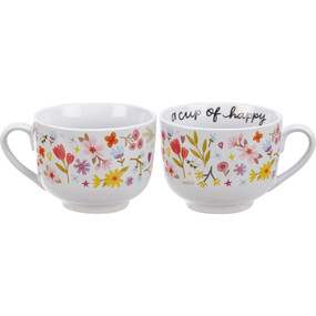 a cup of happy mug