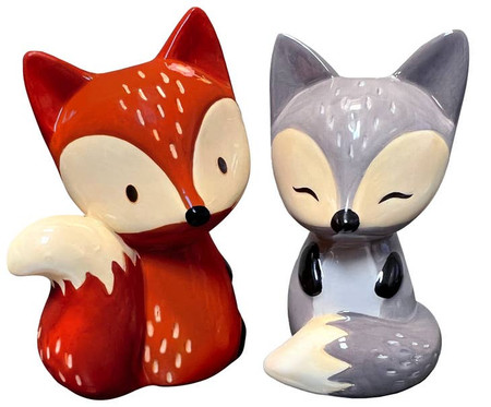 sweetie fox salt and pepper set