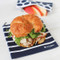 reusable zipper sandwich bag/snack bag 2-pk , stripe