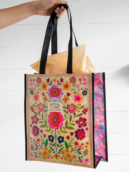 grateful for every little thing XL happy bag