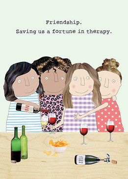 therapy friendship card