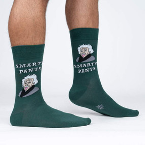 smarty pants einstein men's socks