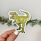 tyrannosaurus dinosaur sticker