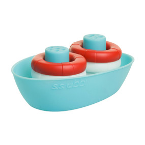 boat and buoys bath toy 