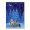 campfire critters holiday card 