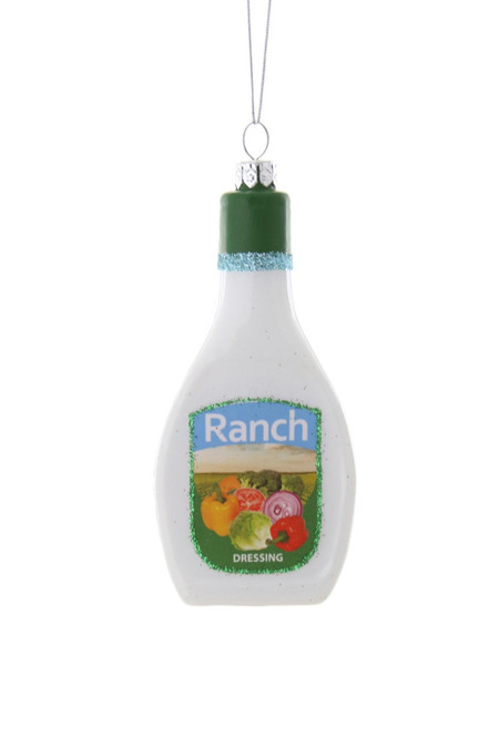 ranch dressing ornament  