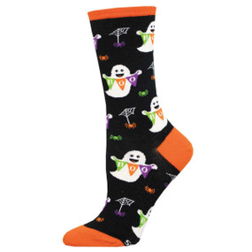 haunted house party womens socks